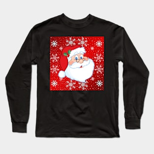 Happy Santa Claus Long Sleeve T-Shirt